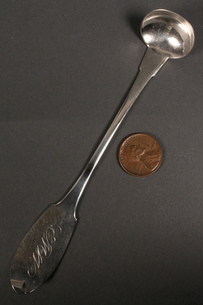 Lot 139: G. H. Smith Coin Silver Ladle