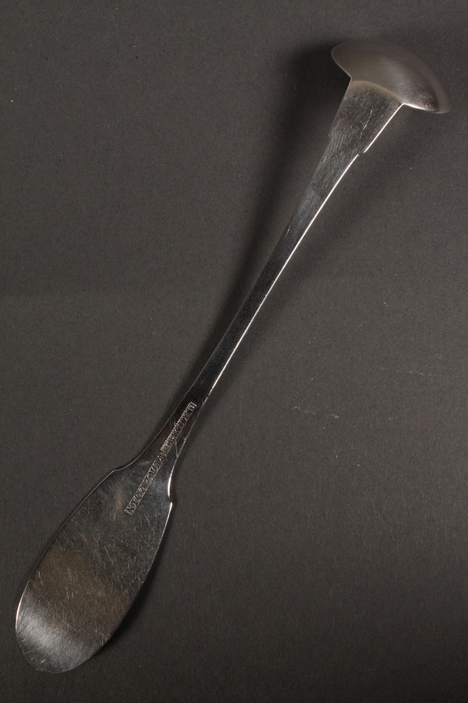 Lot 139: G. H. Smith Coin Silver Ladle