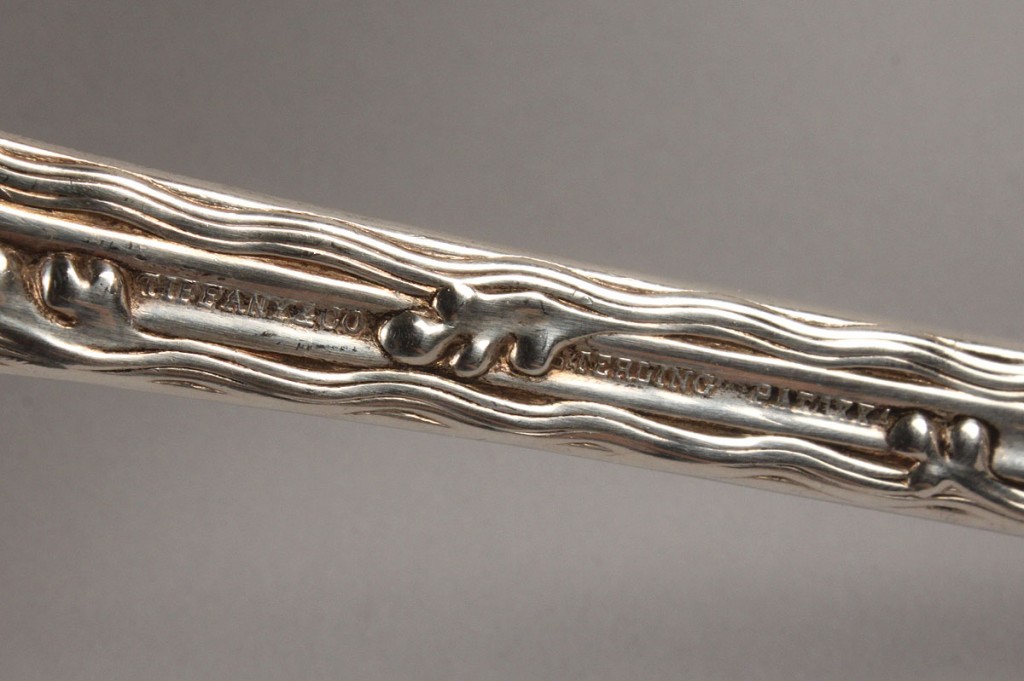 Lot 160: Tiffany & Co. Sterling Silver Ladle, Wave Edge