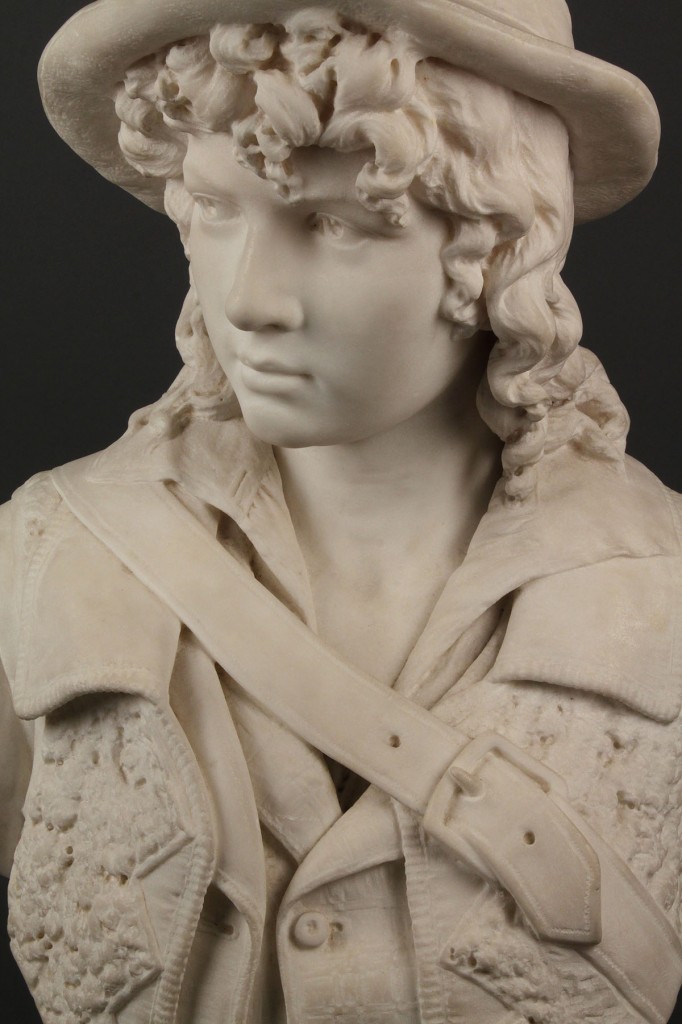 Lot 227: Giuseppe Carnevale marble sculpture