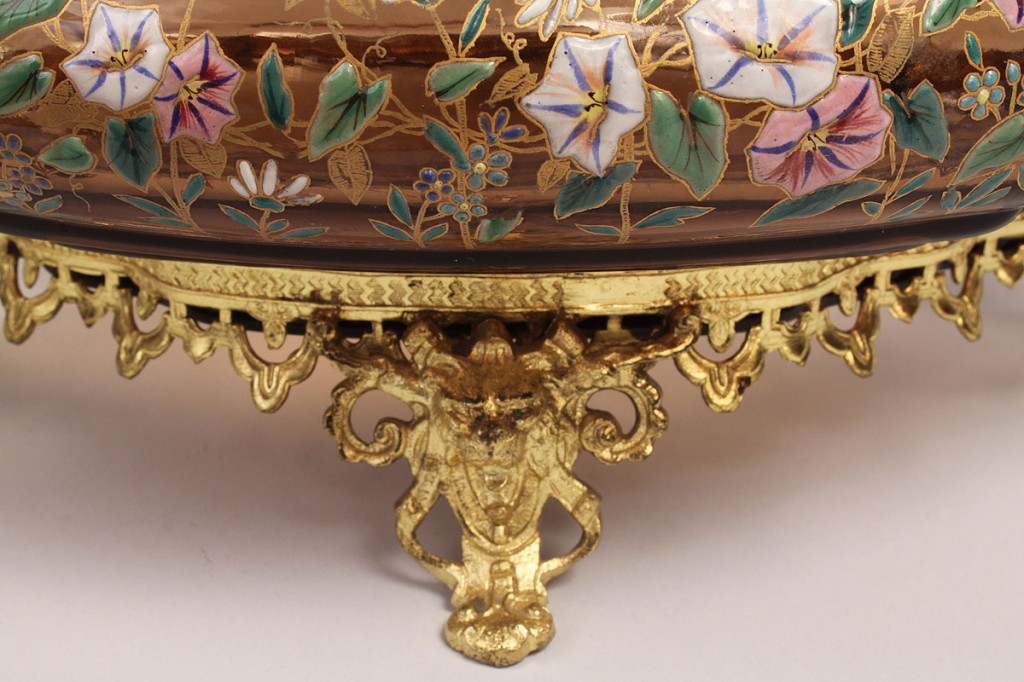 Lot 233: Moser Attributed Footed Center Bowl