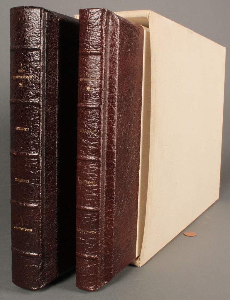 Lot 277: 2 Vol. books: A Past Remembered, Clement