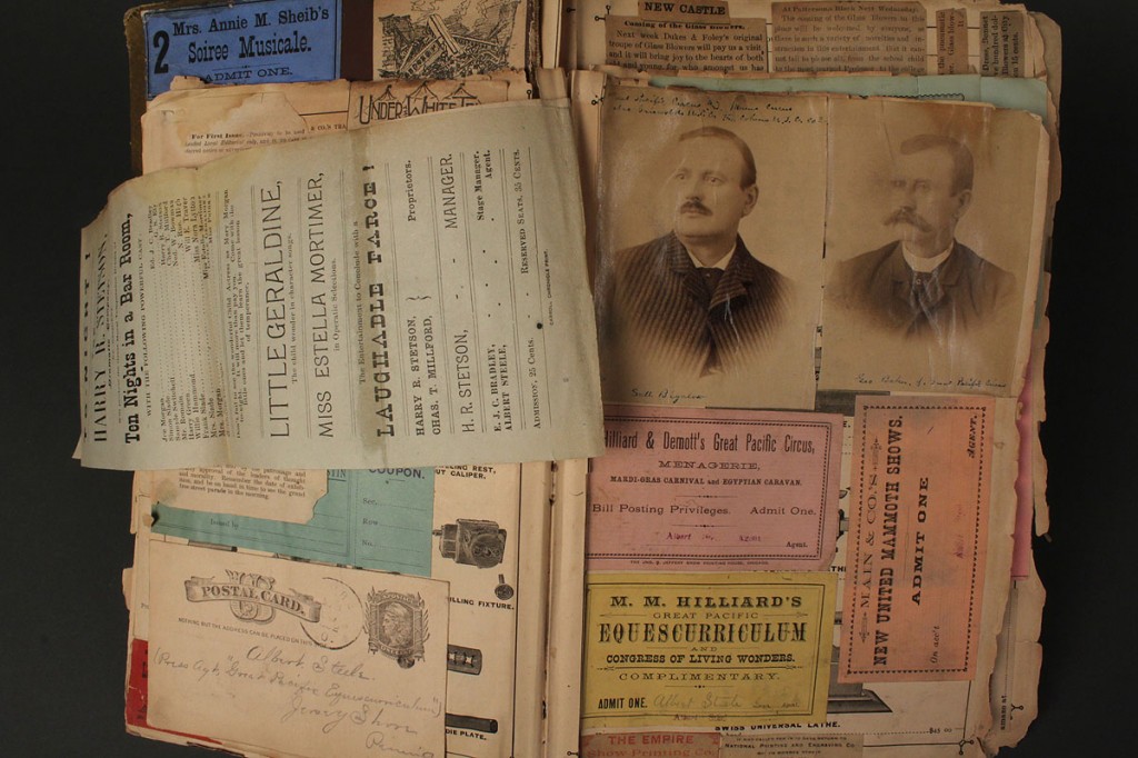 Lot 284:  1882 Uncle Tom's Cabin ephemera incl. broadsides, ticket receipts