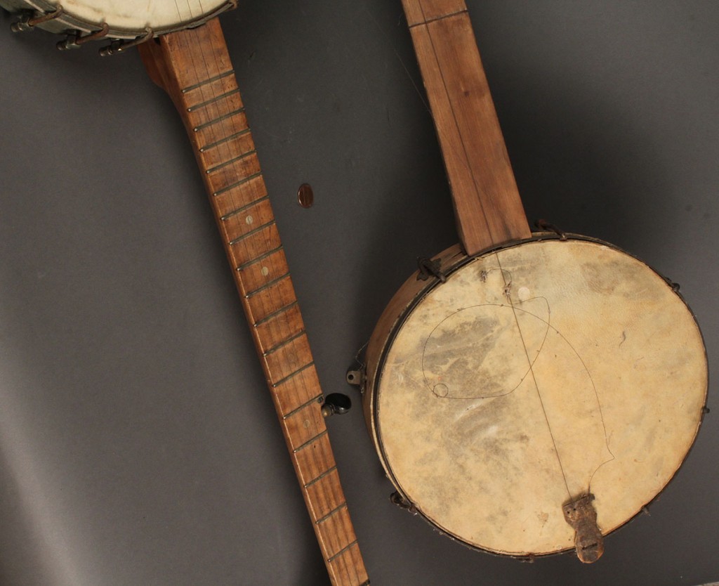 Lot 285: Grouping of Two (2) East TN banjos