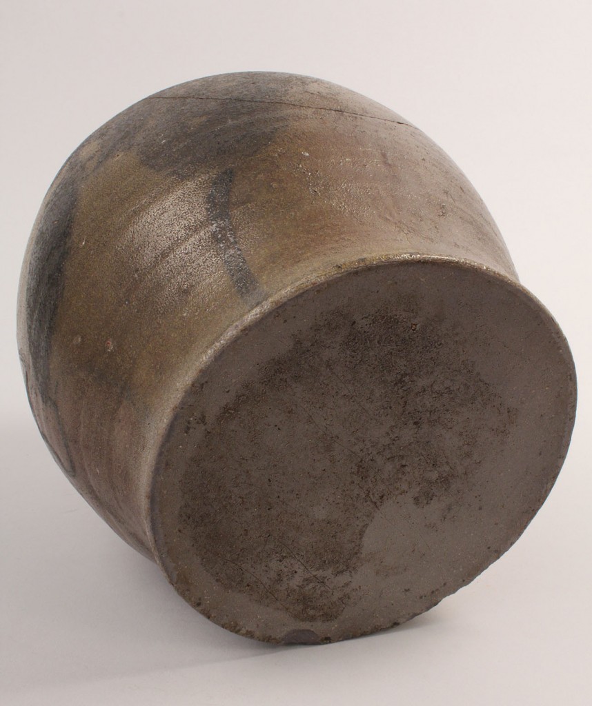 Lot 289: SW VA Cobalt Decorated Stoneware Pottery Jug