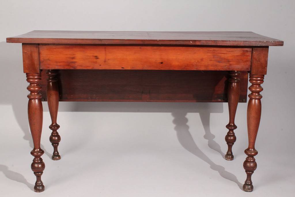 Lot 315: Middle TN Cherry Drop Fall Leaf Table