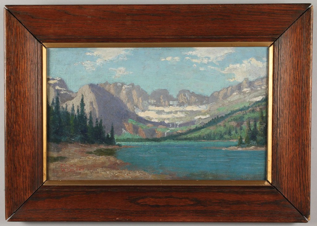 Lot 365: Frederick Weygold, Montana Landscape