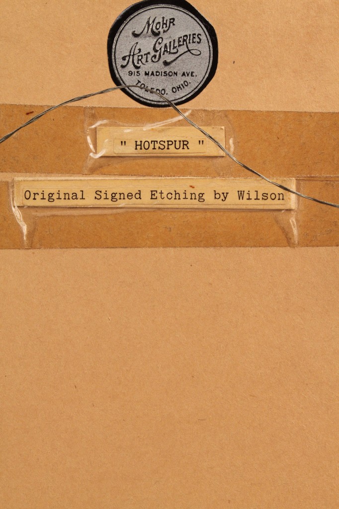 Lot 368A: 4 ship etchings: 2 Wilson, 1 McGrath, 1 Owen