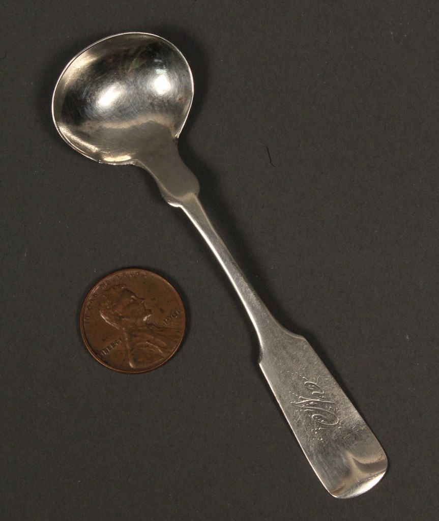 Lot 376: Lot of 5 coin silver spoons