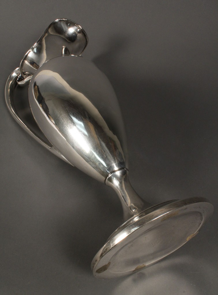 Lot 394: Dominick & Haff Large Sterling Silver Ewer