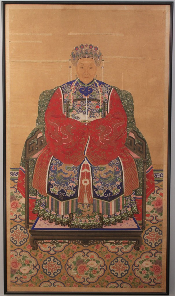 Lot 418: Chinese Ancestor Portrait