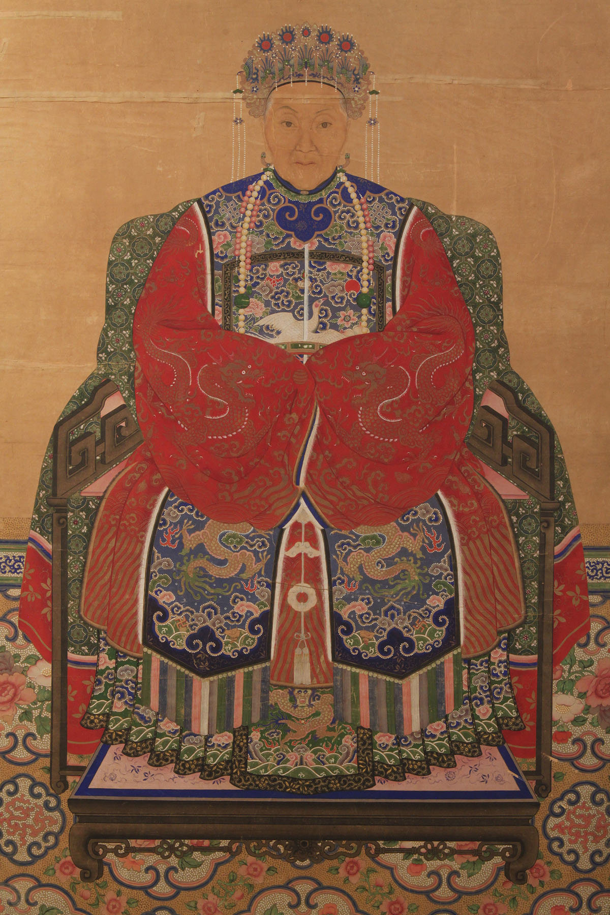 Lot 418: Chinese Ancestor Portrait | Case Antiques
