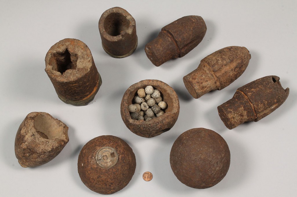 Lot 462: Collection of Excavated Civil War Relics, 33 pcs