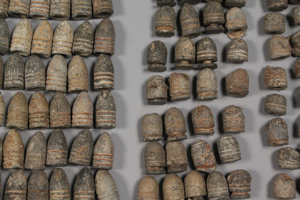 Lot 464: Collection of Excavated Civil War bullets