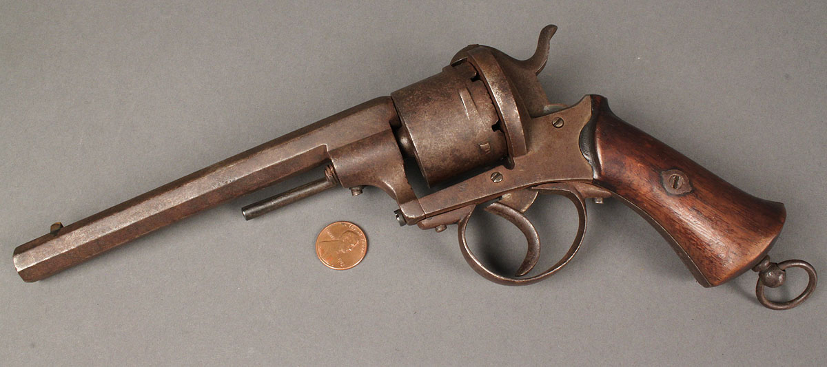 1/6 scale Revolver LEFAUCHEUX M1858 action figures 