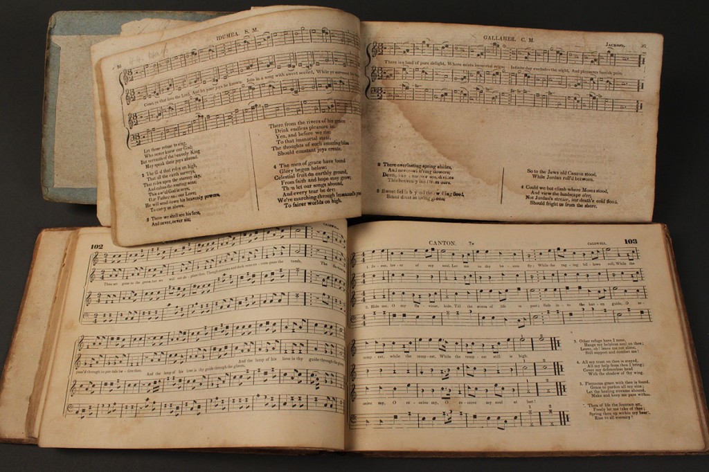 Lot 47: Lot of 2 Tennessee Shape Note Music Books
