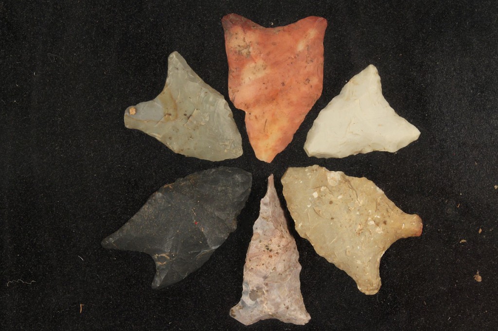Lot 501: Collection of Native American Points, some Dalton