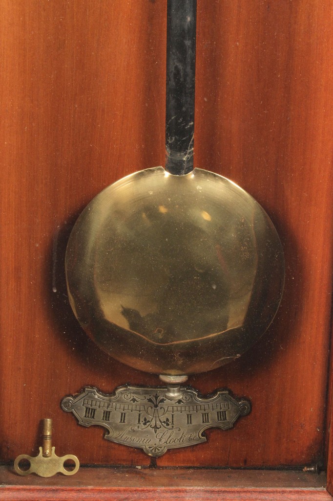 Lot 573: Ansonia Regulator No. 4 Clock, late 19th century