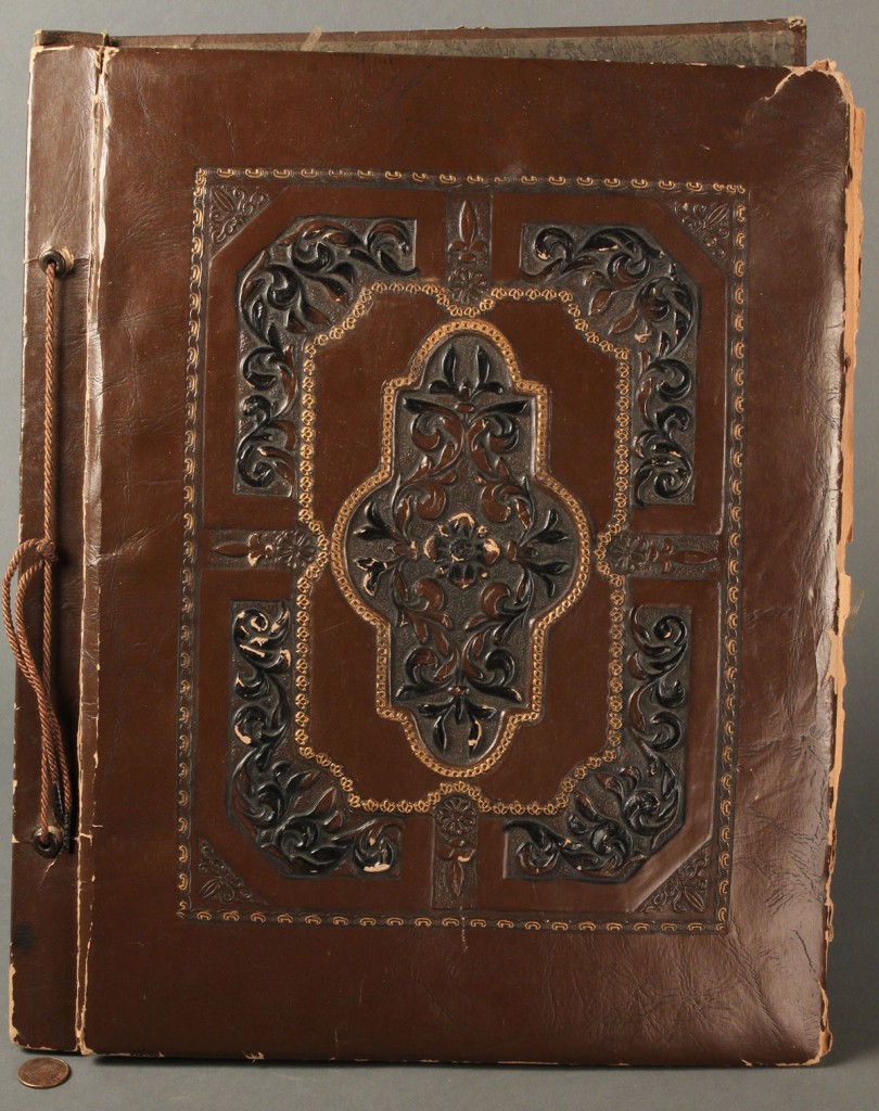Lot 590: Late 19th Century Memory Book