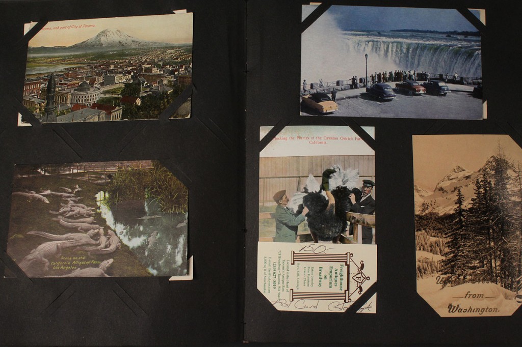 Lot 591: Scrapbook & Postcard Collection, Pacific NW
