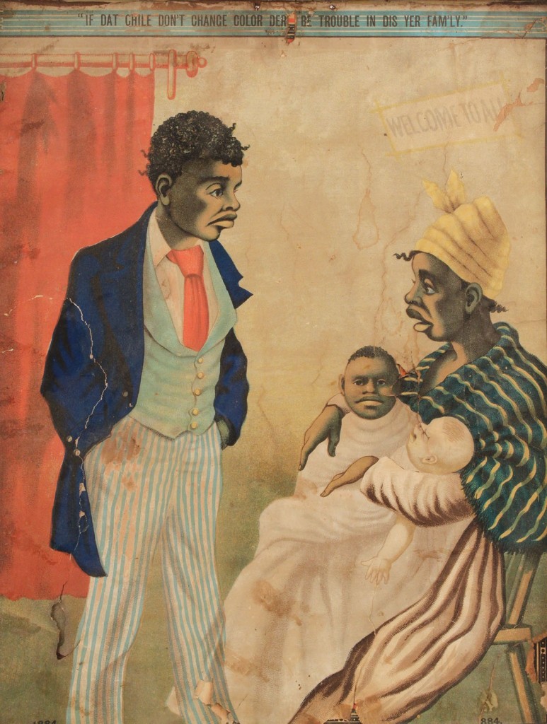 Lot 593: 1884 African American Print/Poster
