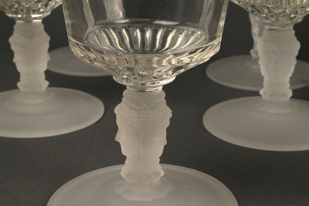 Lot 599: Ass'd Lot of  American Pressed Glass, 3 Faces, (13 pcs)