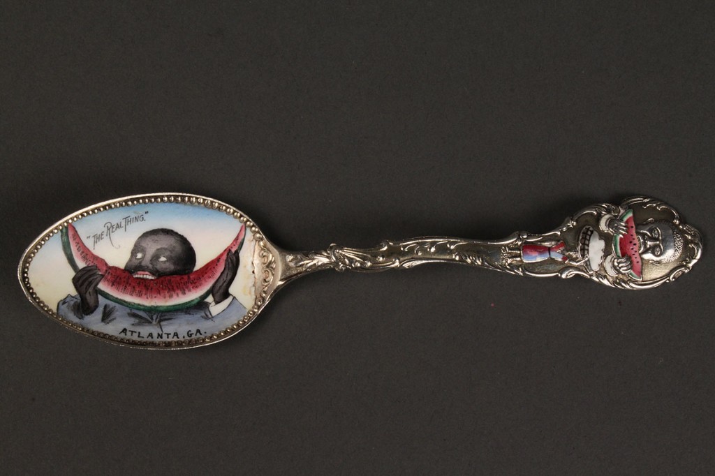 Lot 626: Black Americana Sterling Souvenir Spoon