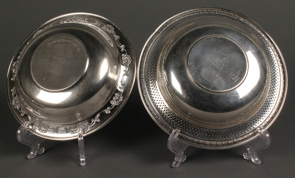 Lot 637A: Lot of 4 Sterling Table Items