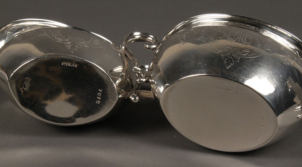 Lot 637: Lot of 3 Sterling Table Items