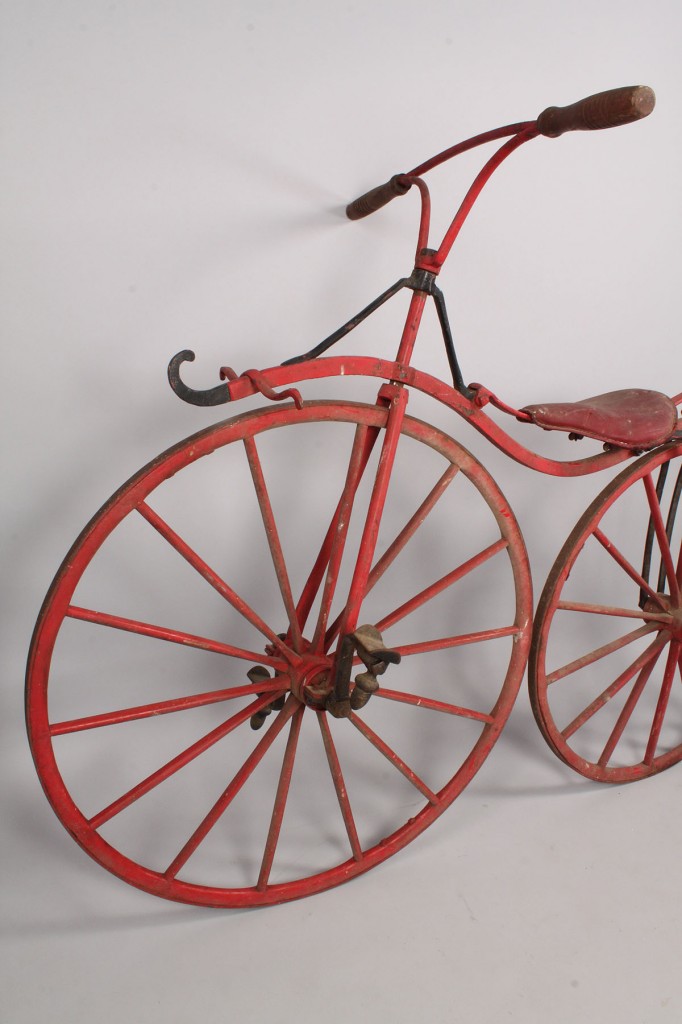 Lot 674: Early Boneshaker Bicycle