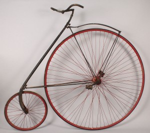 Lot 678: High Wheeler Bicycle, possibly Columbia by Pope