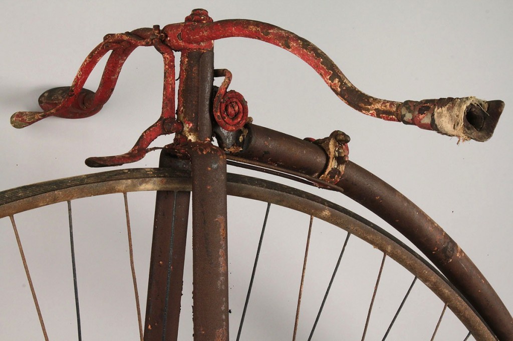 Lot 680: High Wheeler Bicycle, circa 1875