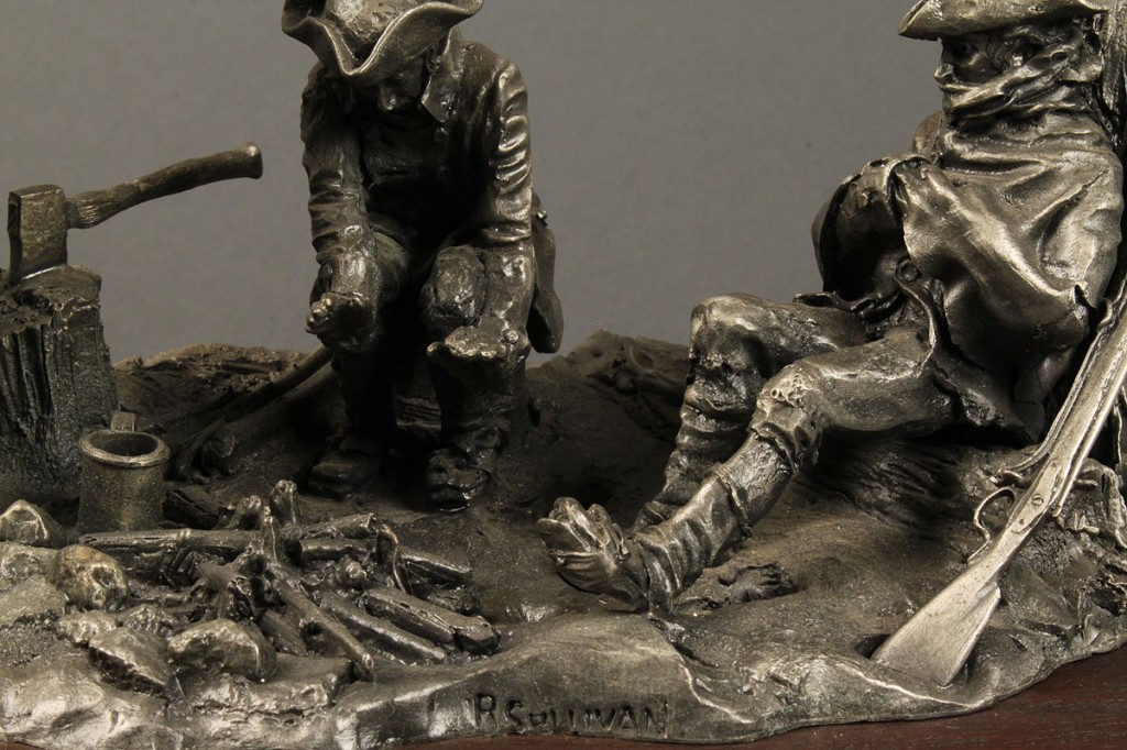 Lot 698: Limited Edition Wallace Pewter Sculpture