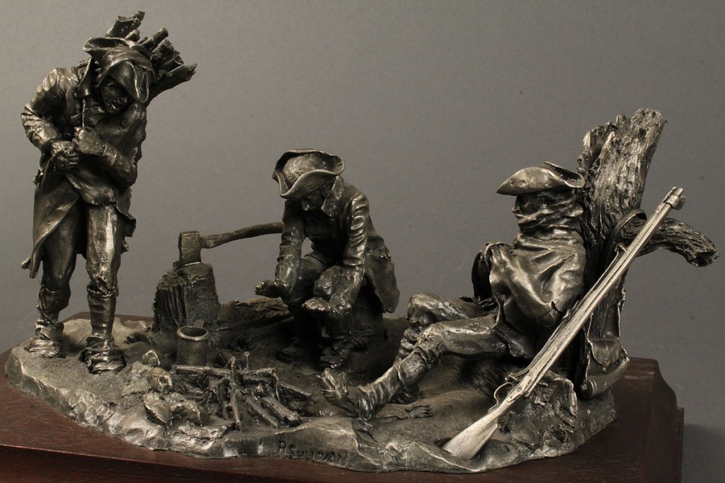 Lot 698: Limited Edition Wallace Pewter Sculpture