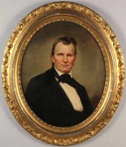 Lot 72: Portrait of CSA Gen. Daniel Smith Donelson by George Dury