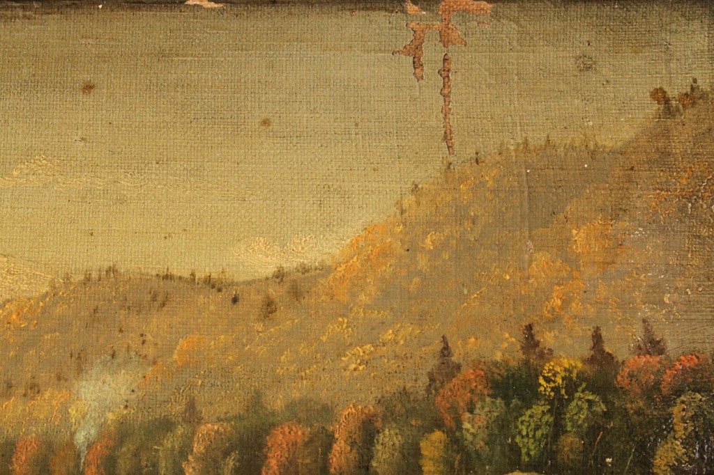 Lot 75: Tennessee Fall Landscape, attrib. J. Cameron