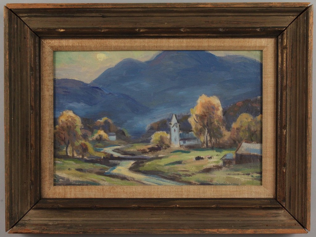Lot 81: Eliot Candee Clark, Shenandoah Valley landscape
