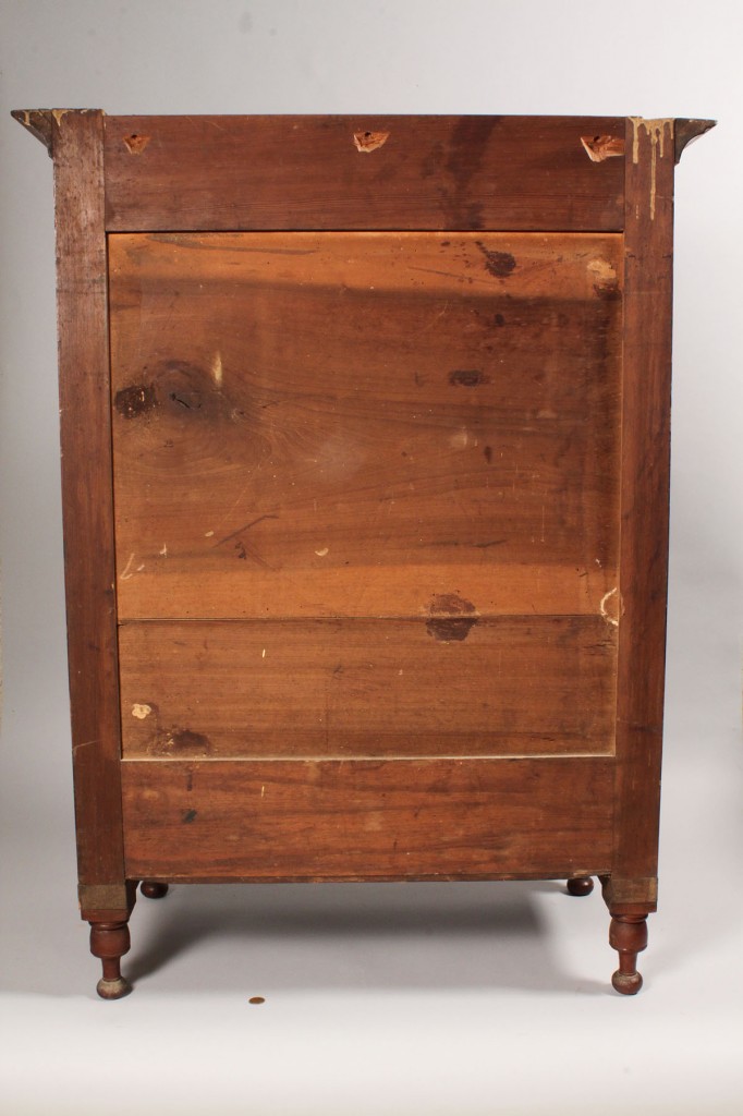 Lot 93: Miniature TN Cherry Press with Two Drawers