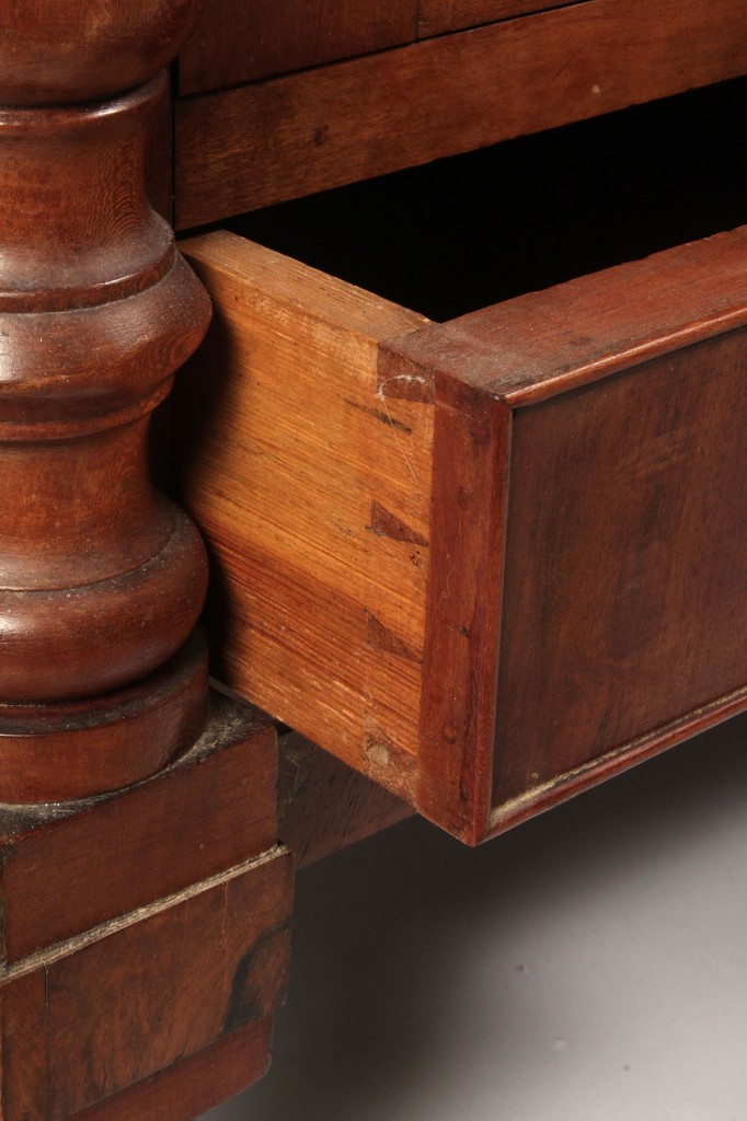 Lot 93: Miniature TN Cherry Press with Two Drawers