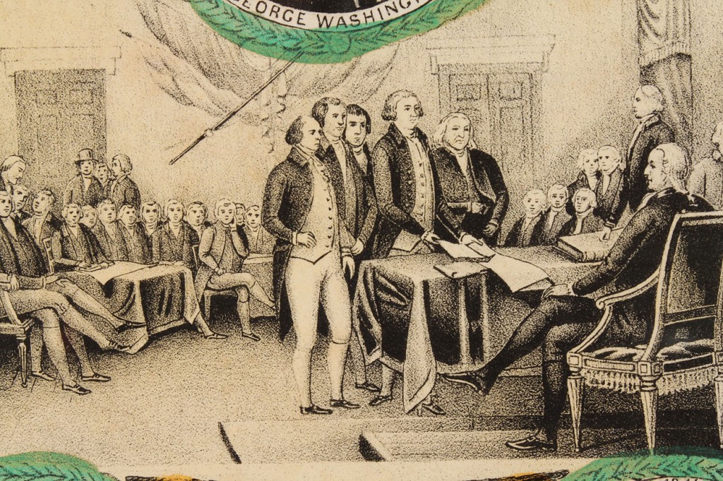Lot 10: Presidential Lithograph, Washington to Polk