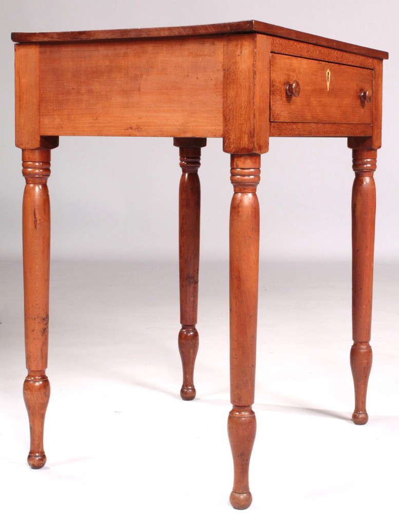 Lot 133: East TN Cherry One Drawer Stand