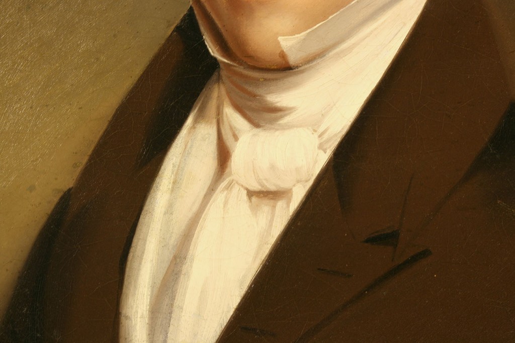 Lot 158: Portrait of a 19th c. Gentleman