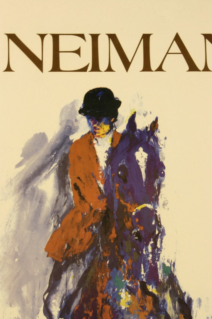 Lot 170: Leroy Neiman signed Santa Anna Serigraph and horse