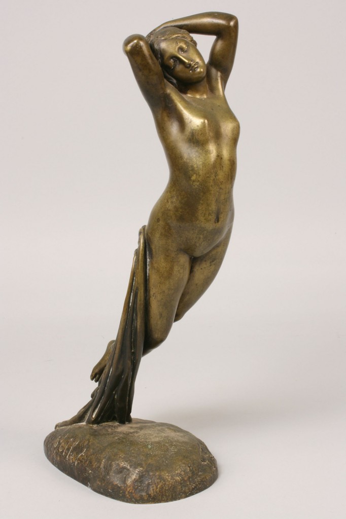 Lot 180: French Bronze Nude by Pollet