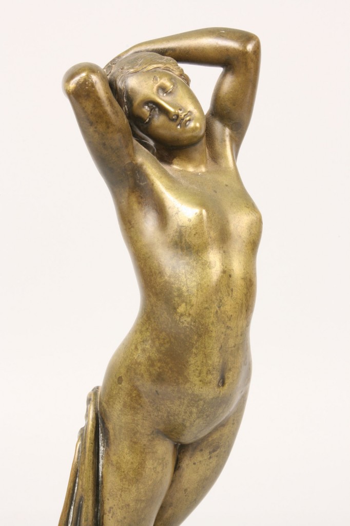 Lot 180: French Bronze Nude by Pollet