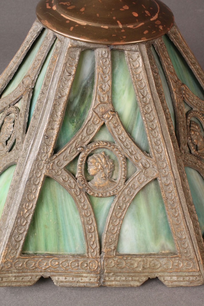 Lot 186: Neoclassical Bronze Lamp