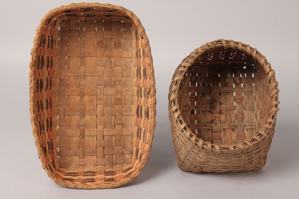 Lot 204: Lot of 2 Cherokee Baskets