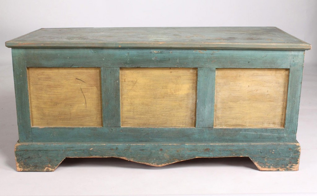 Lot 211: Southern Painted Blanket chest