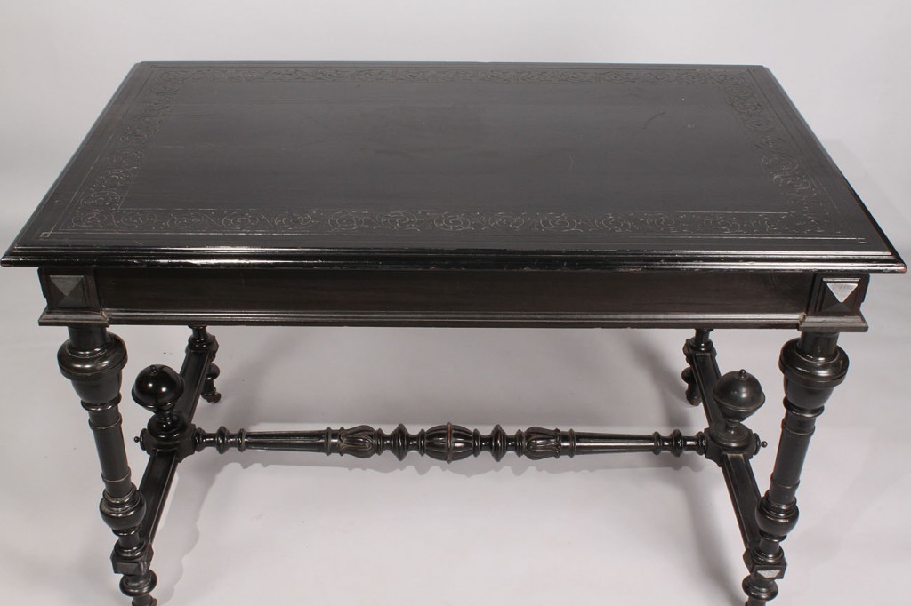 Lot 218: Aesthetic Movement Library Table