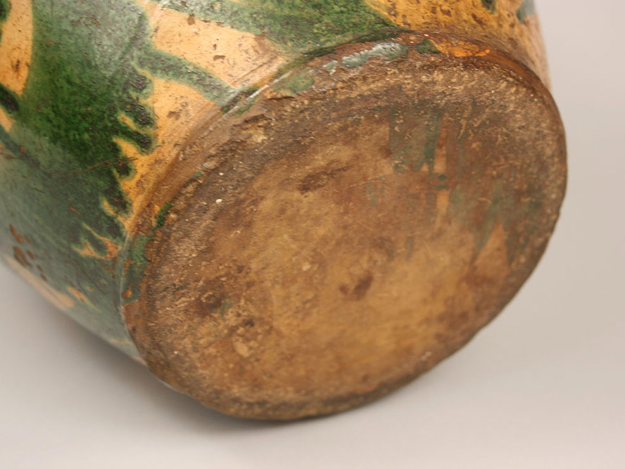 Lot 231: East Tennessee Redware Jar, C.A. Haun
